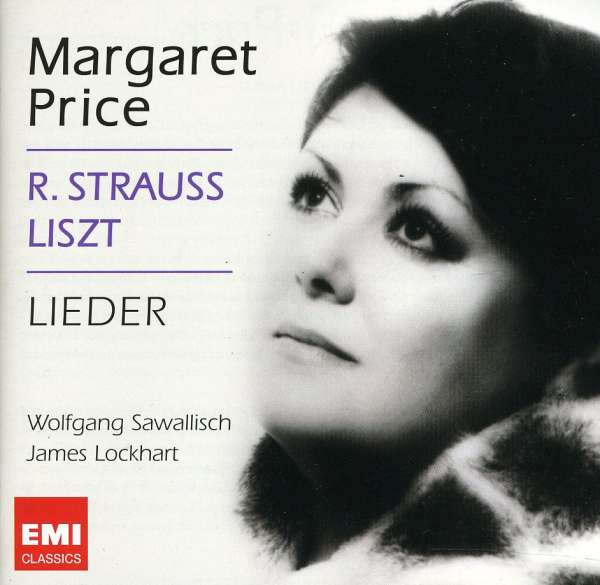 Margaret Price singt Lieder auf CD